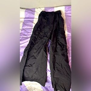 Wide leg waist pants
